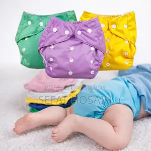 Re-washable Baby Cloth Diapers with Waterproof Materials
