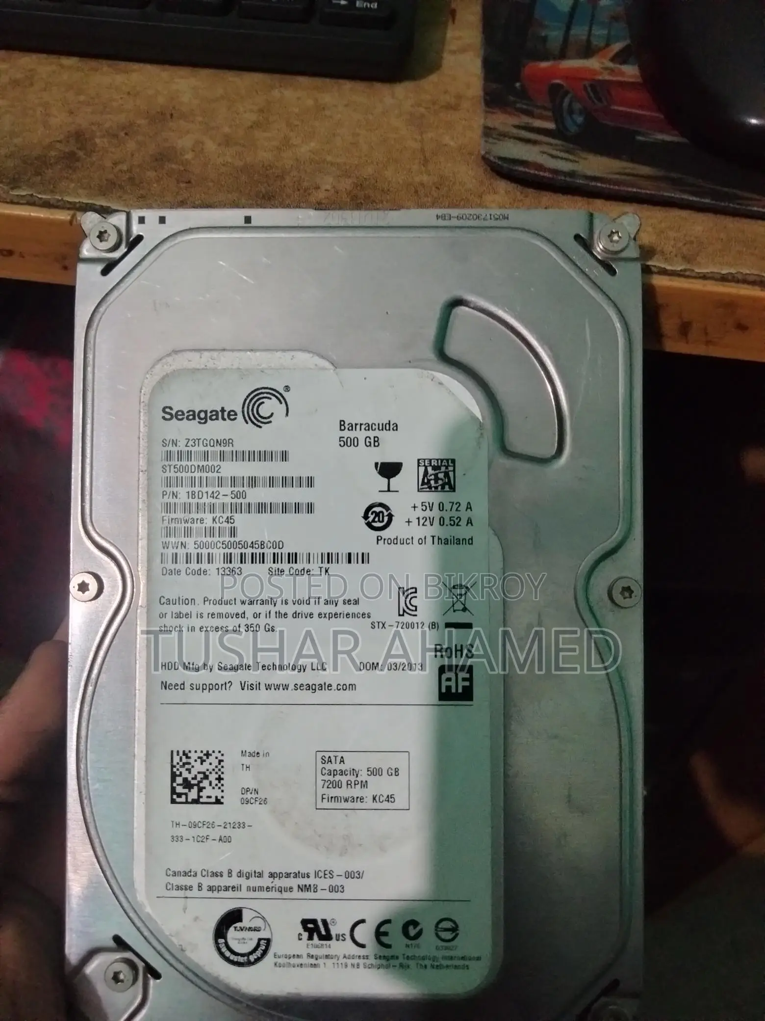500GB HDD Desktop