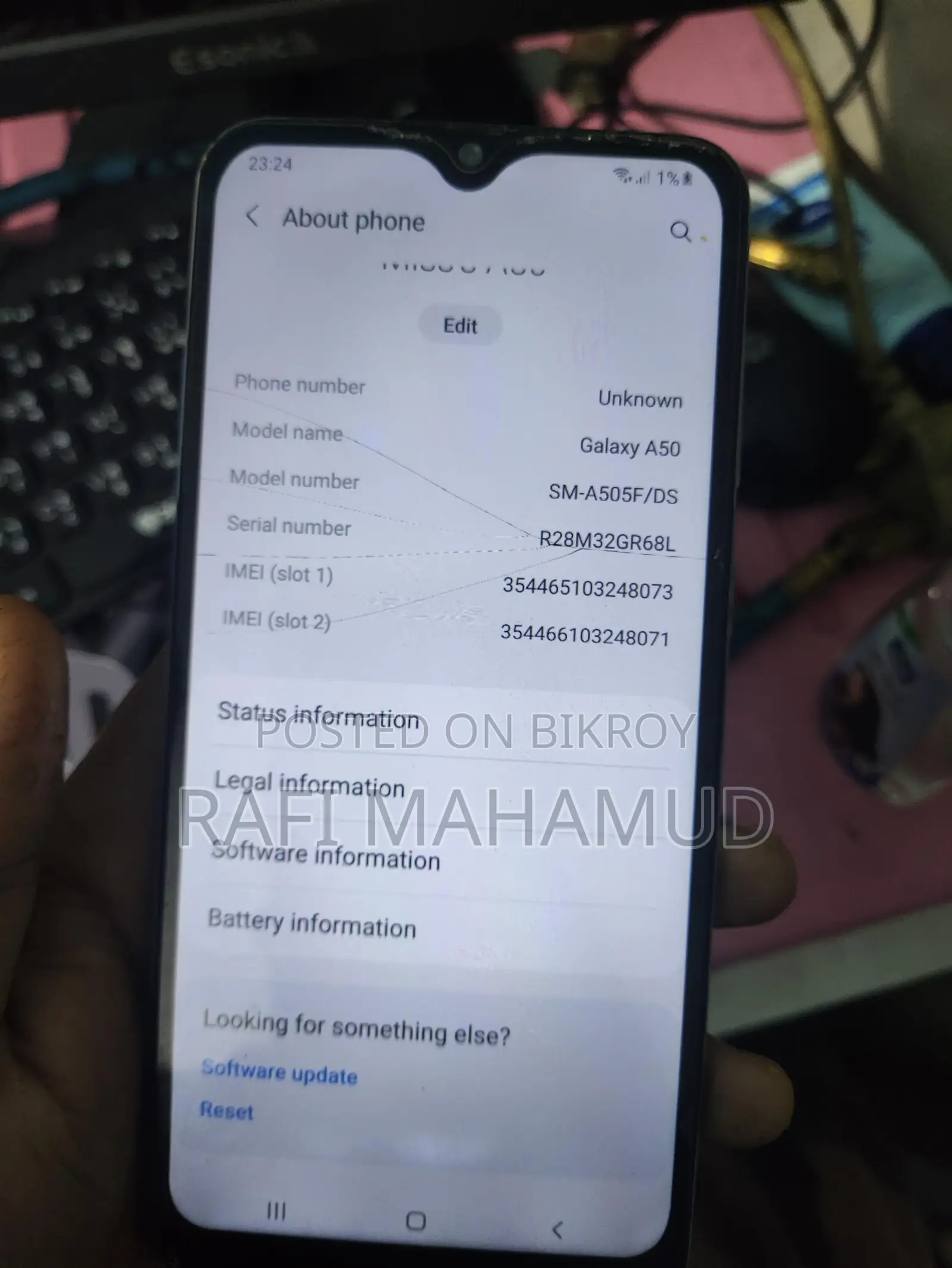 Samsung Galaxy A50 4/64 (Used)