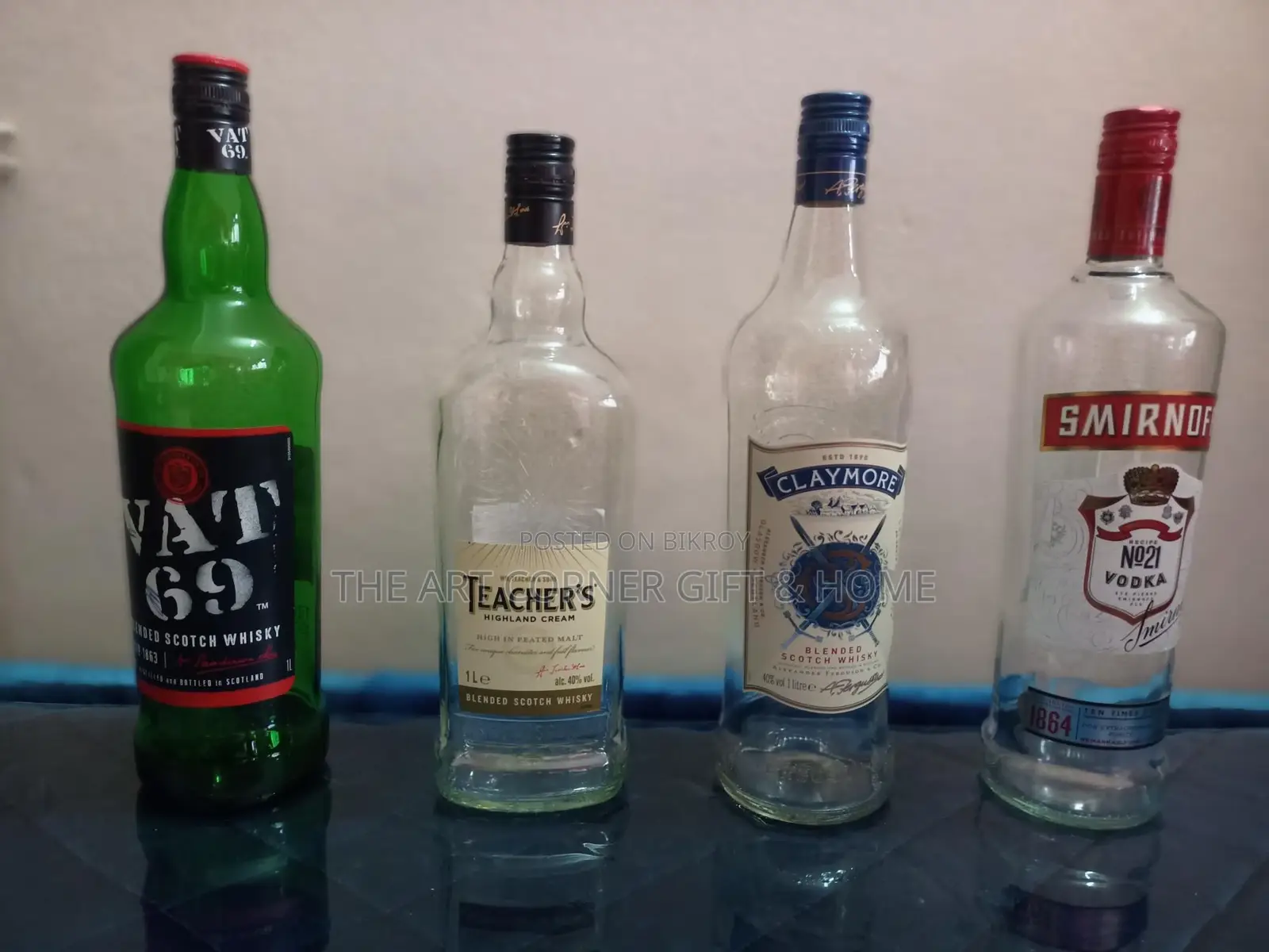 কাচের বোতল