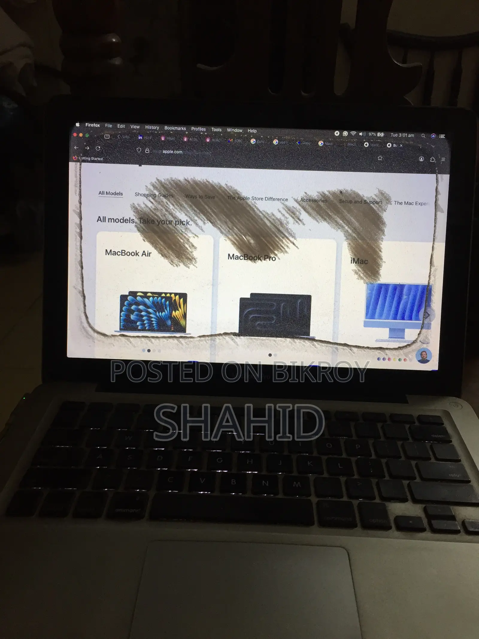 Apple Macbook Pro Mid 2012 12 GB RAM Laptop