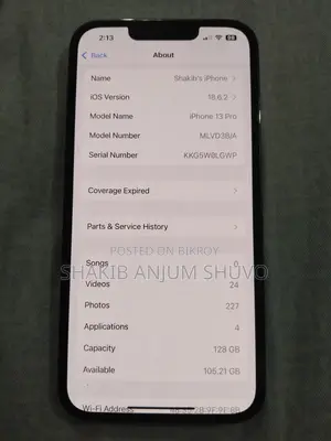 Apple iPhone 13 Pro . (Used)