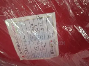PK Cotton Red Fabric