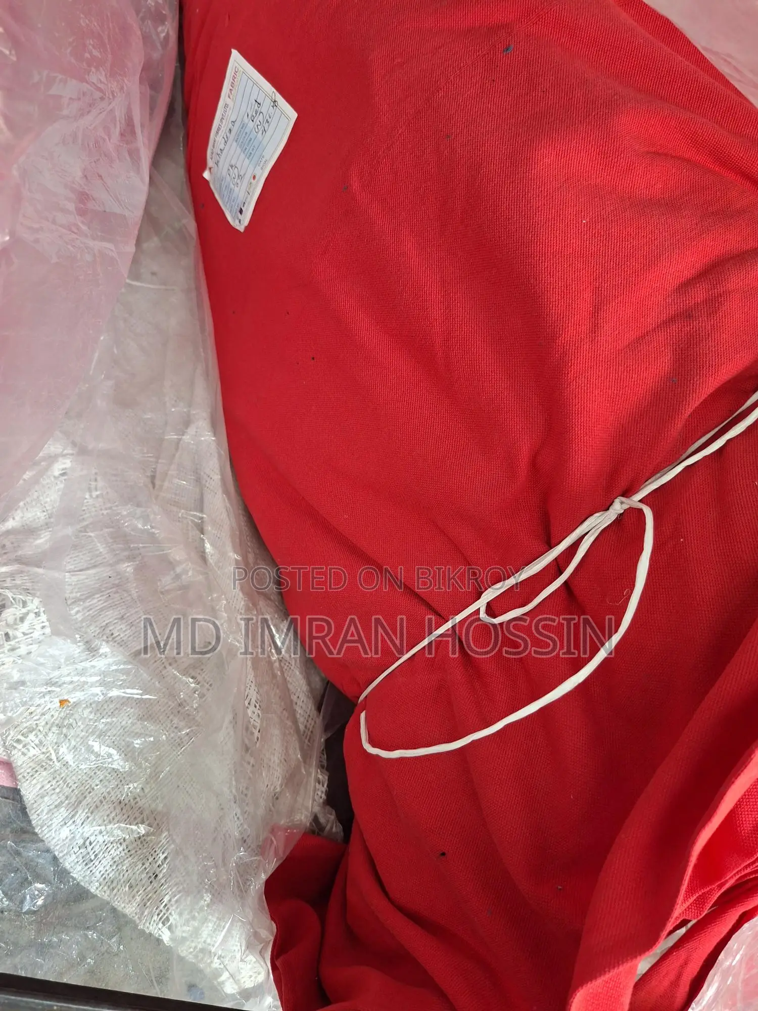 PK Cotton Red Fabric