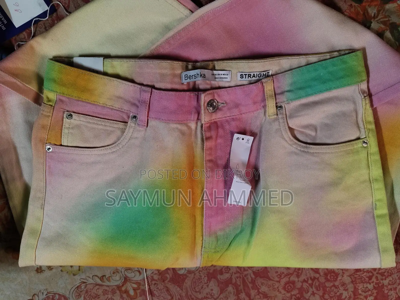 Bershka Straight Trousers