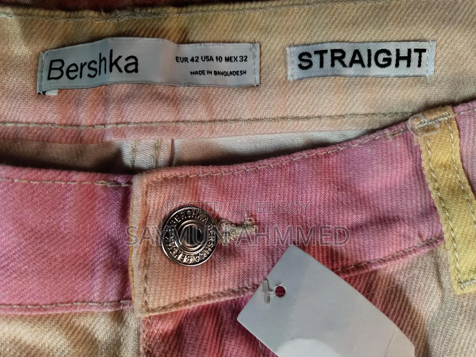 Bershka Straight Trousers