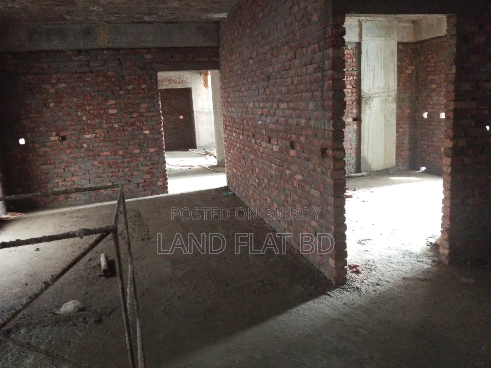 Flat for sale, 3 bedrooms, under construction, 1600 sq ft