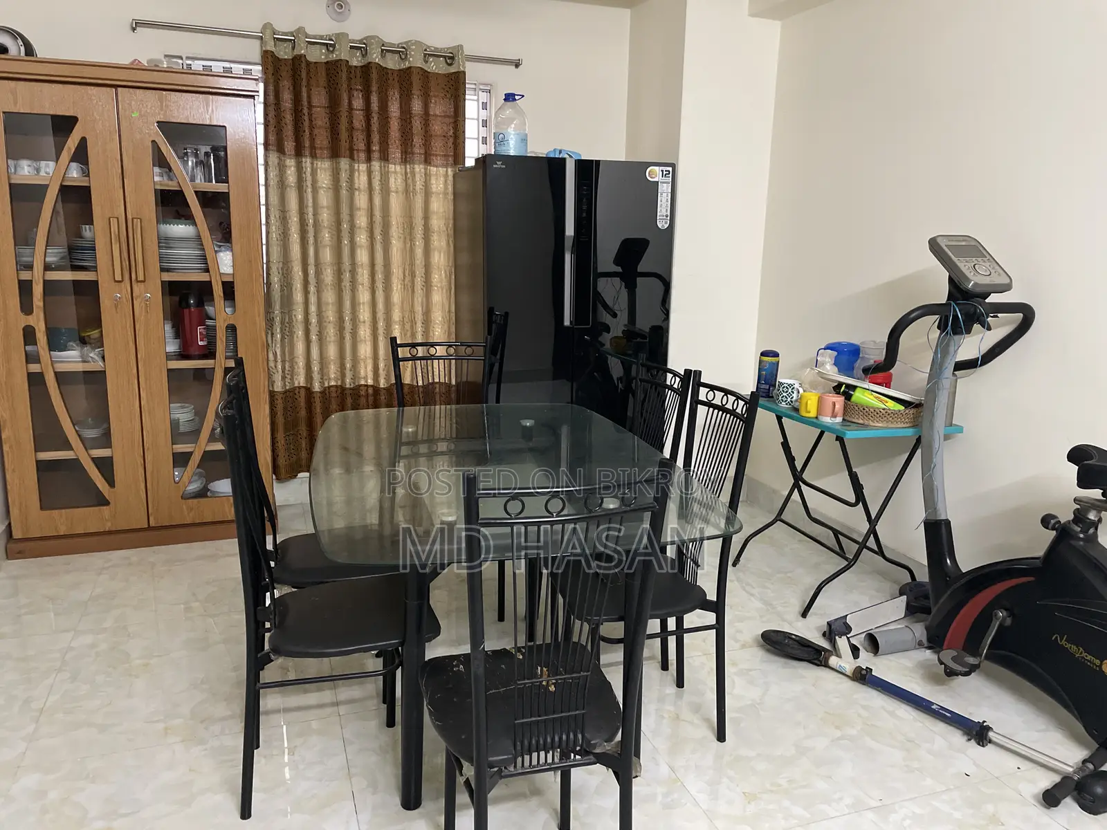 Partex Glass Table & Chair