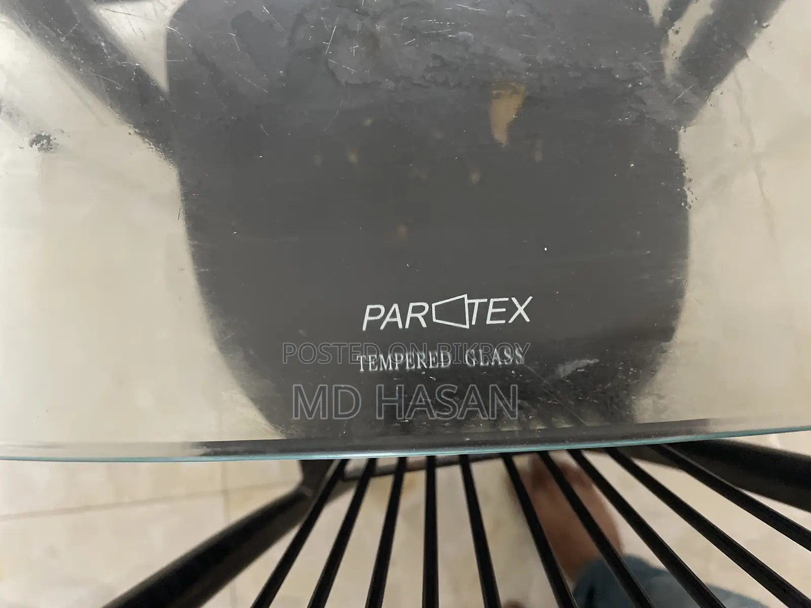 Partex Glass Table & Chair