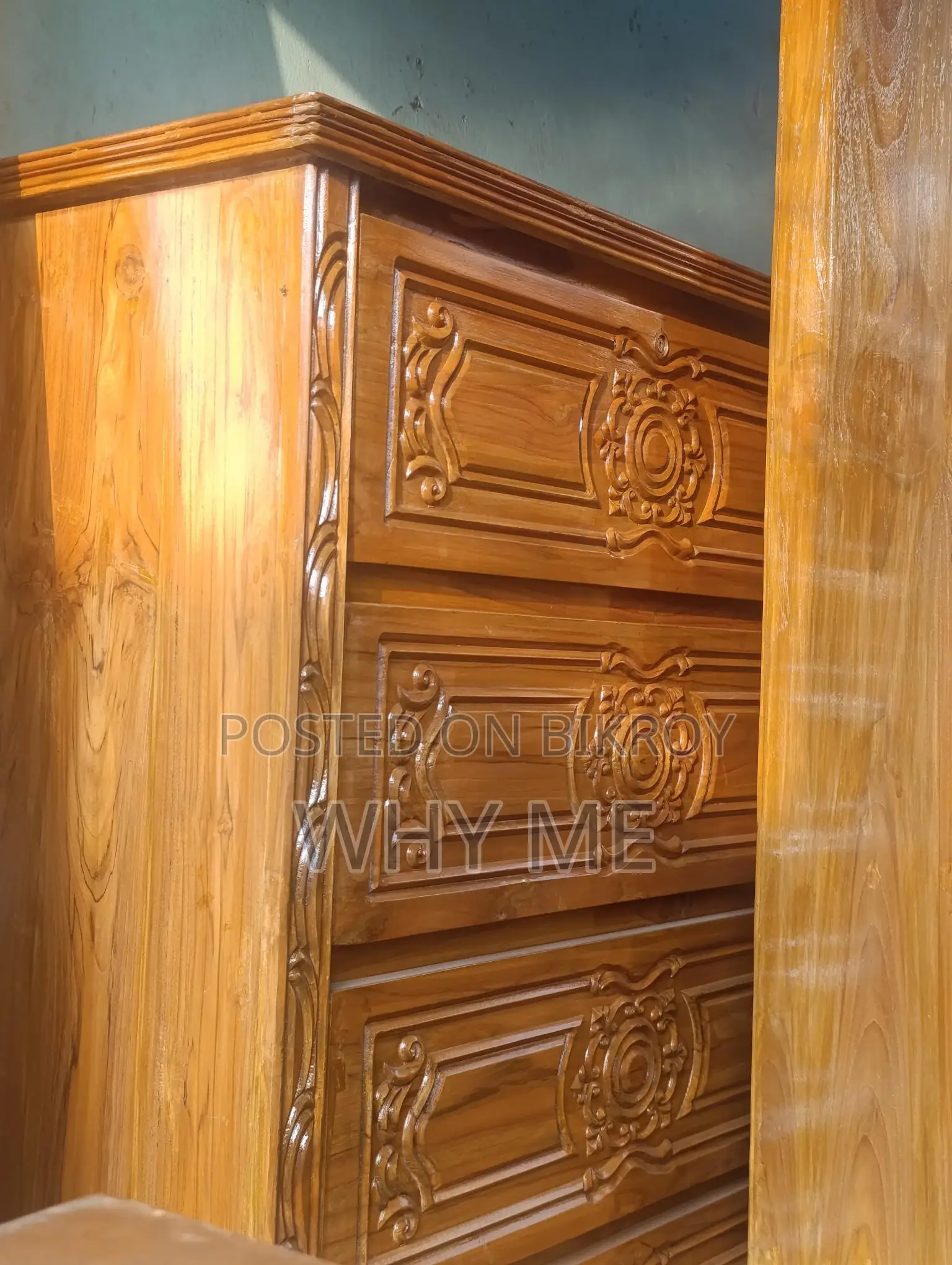 Chittagong Teak Wood Wardrobe