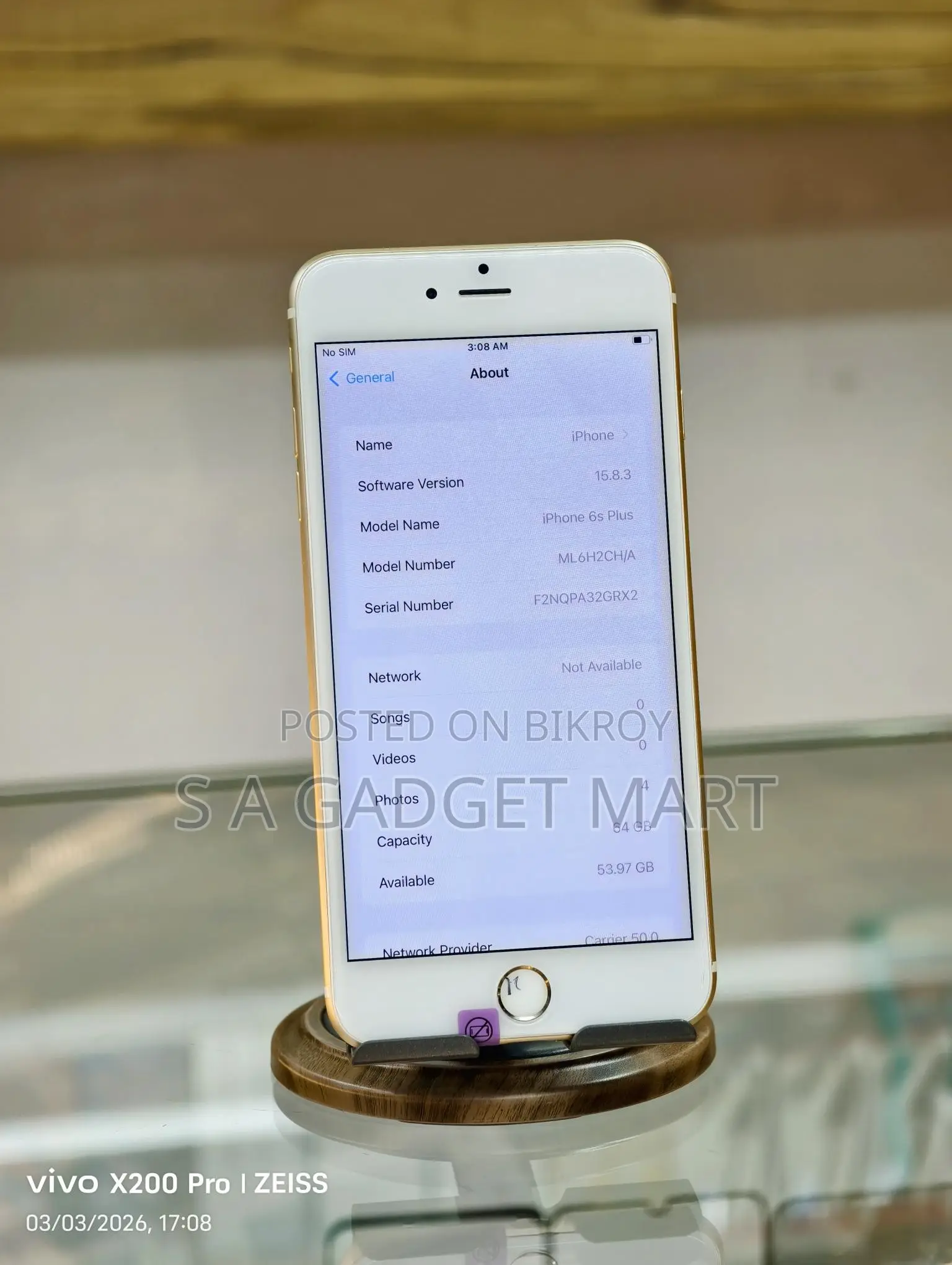 Apple iPhone 6 Plus PRICE FIXED (Used)