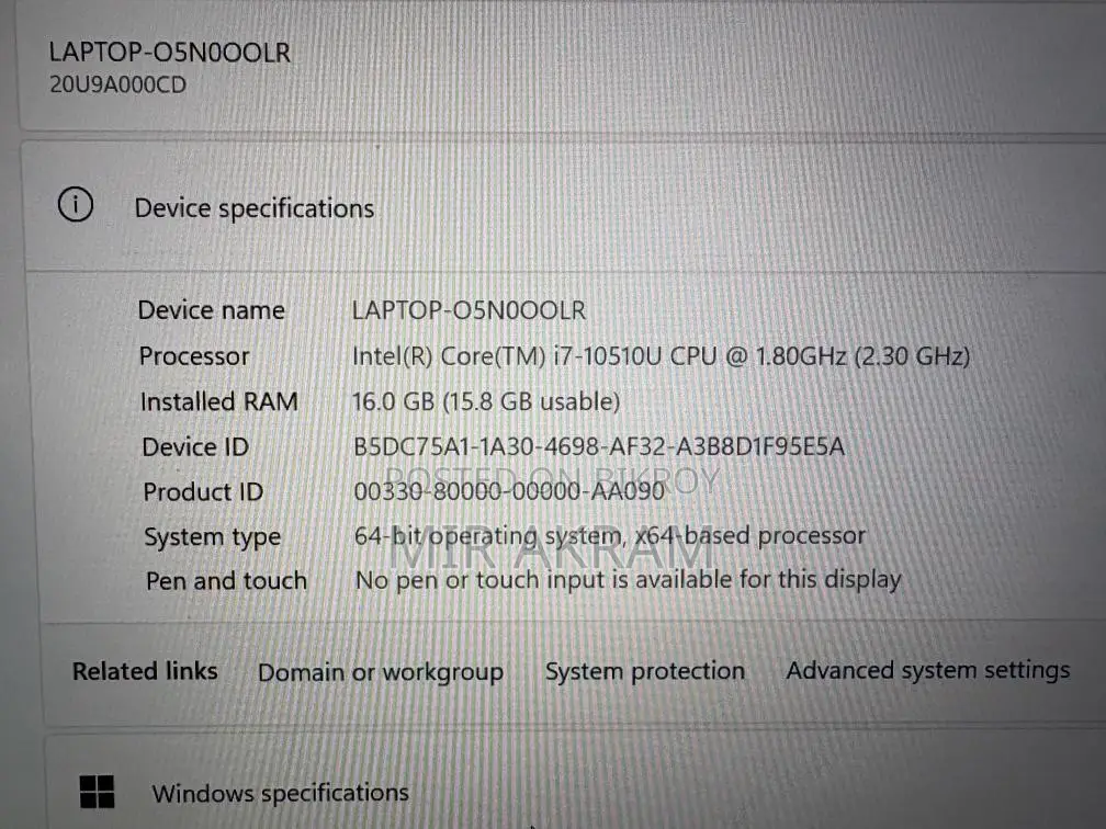 Lenovo Thinkpad X1 Carbon for Sale