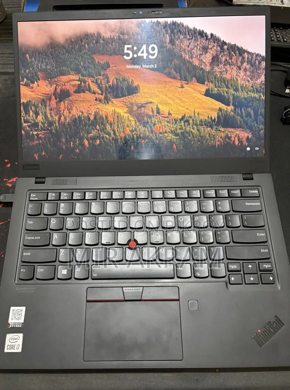 Lenovo Thinkpad X1 Carbon for Sale