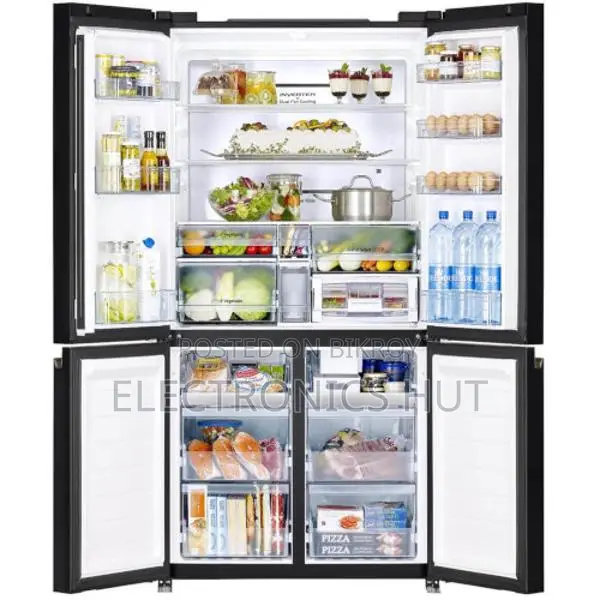 Eid Special (Hitachi R-WB640V0PB KD (GBK) 638L Bottom Freezer)