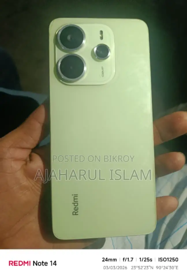 Xiaomi Redmi Note 14 . (Used)