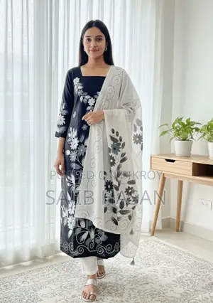 New Collection Arrived: Block Print Three Piece