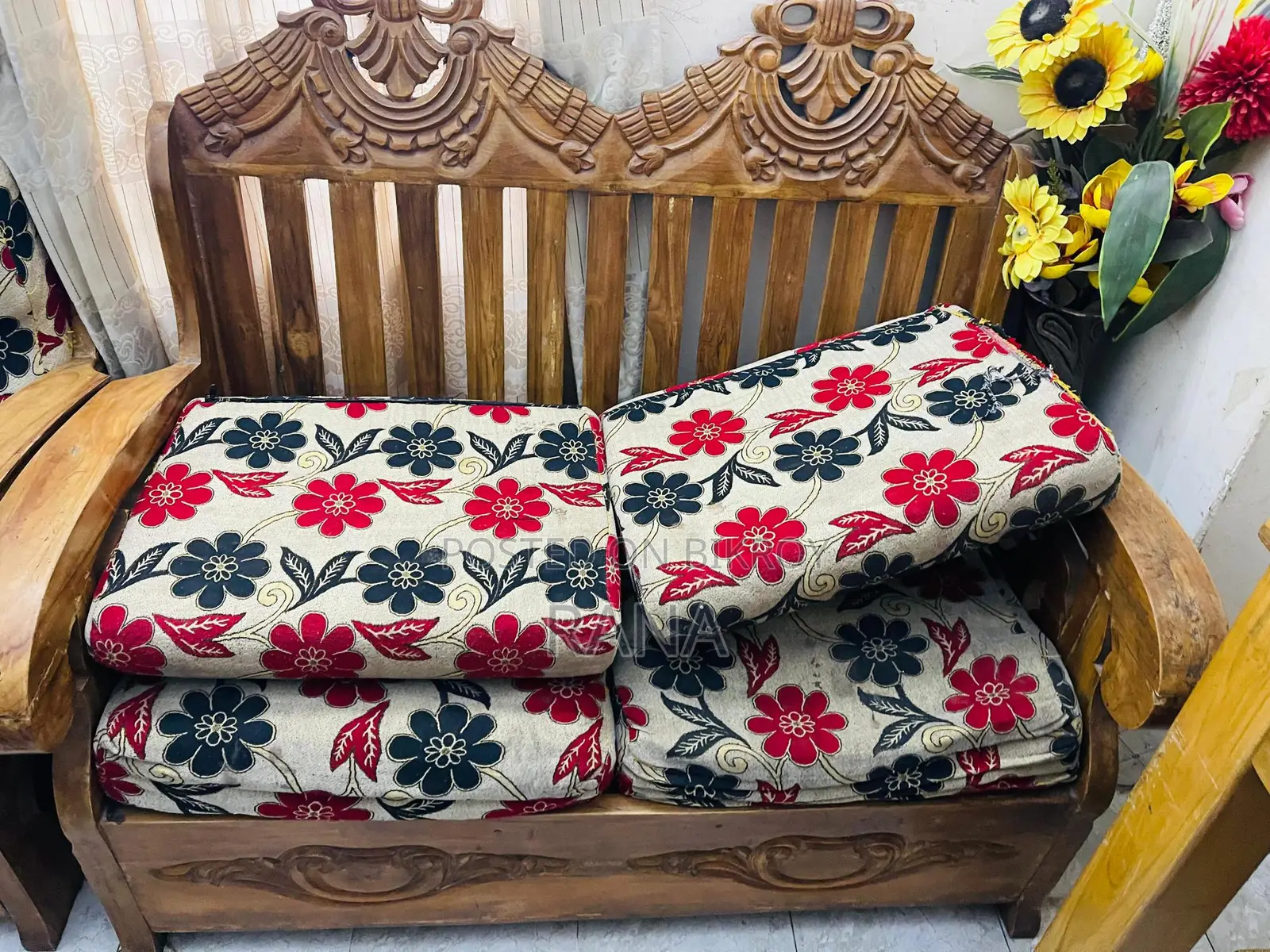 Teak Wood Sofa