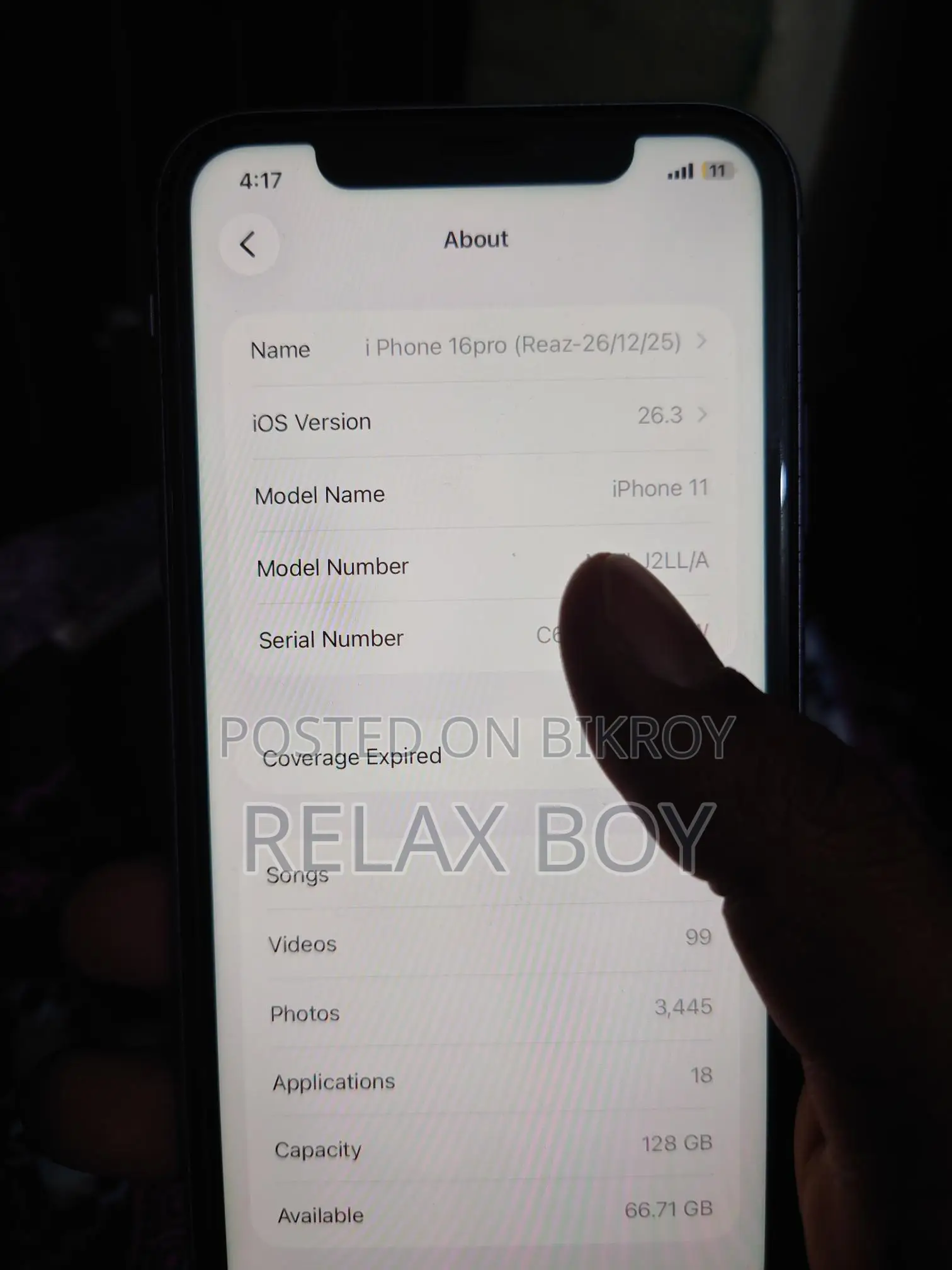 Apple iPhone 11 (Used)
