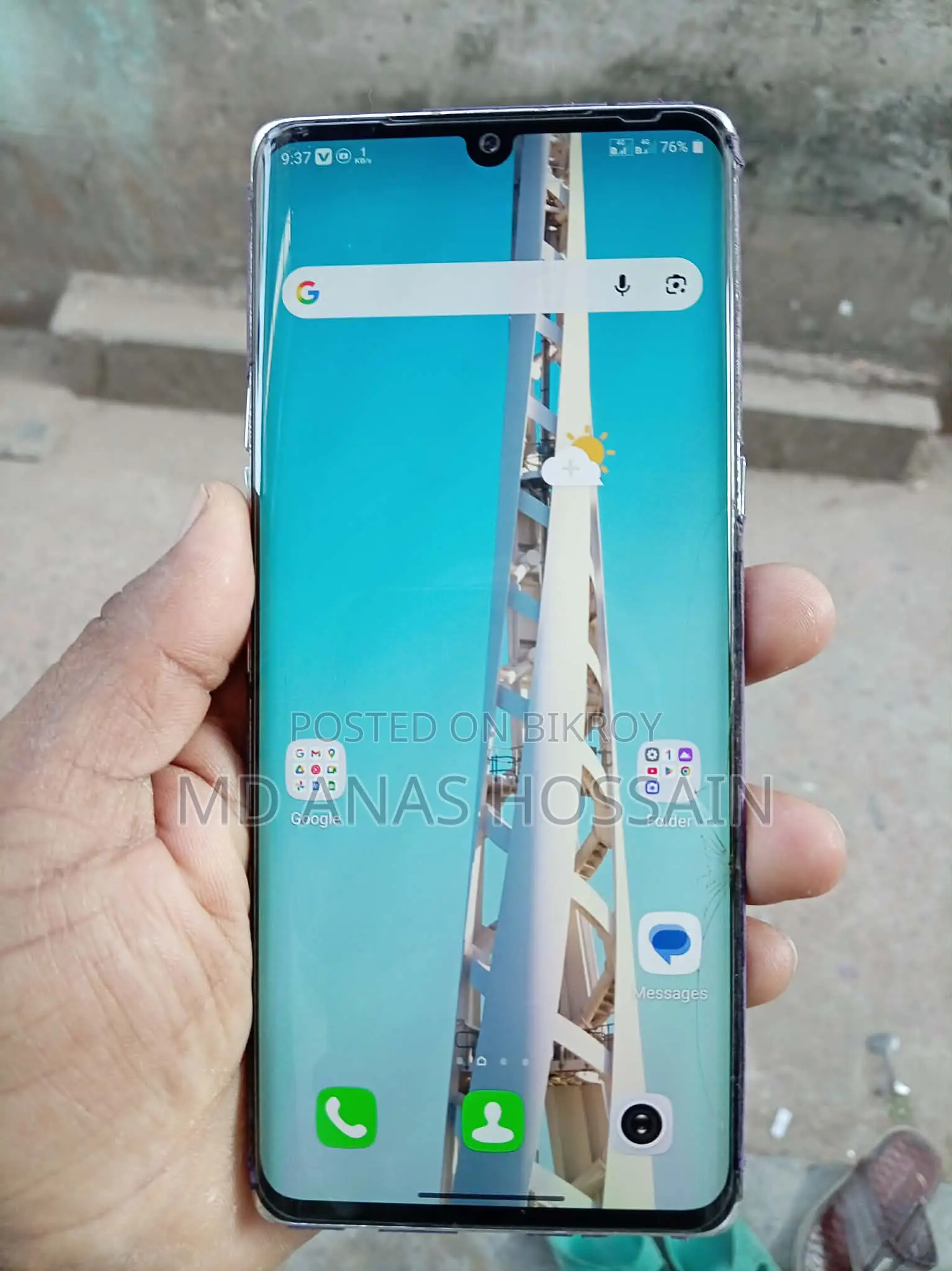LG Velvet 5G Curved Display Phone (Used)