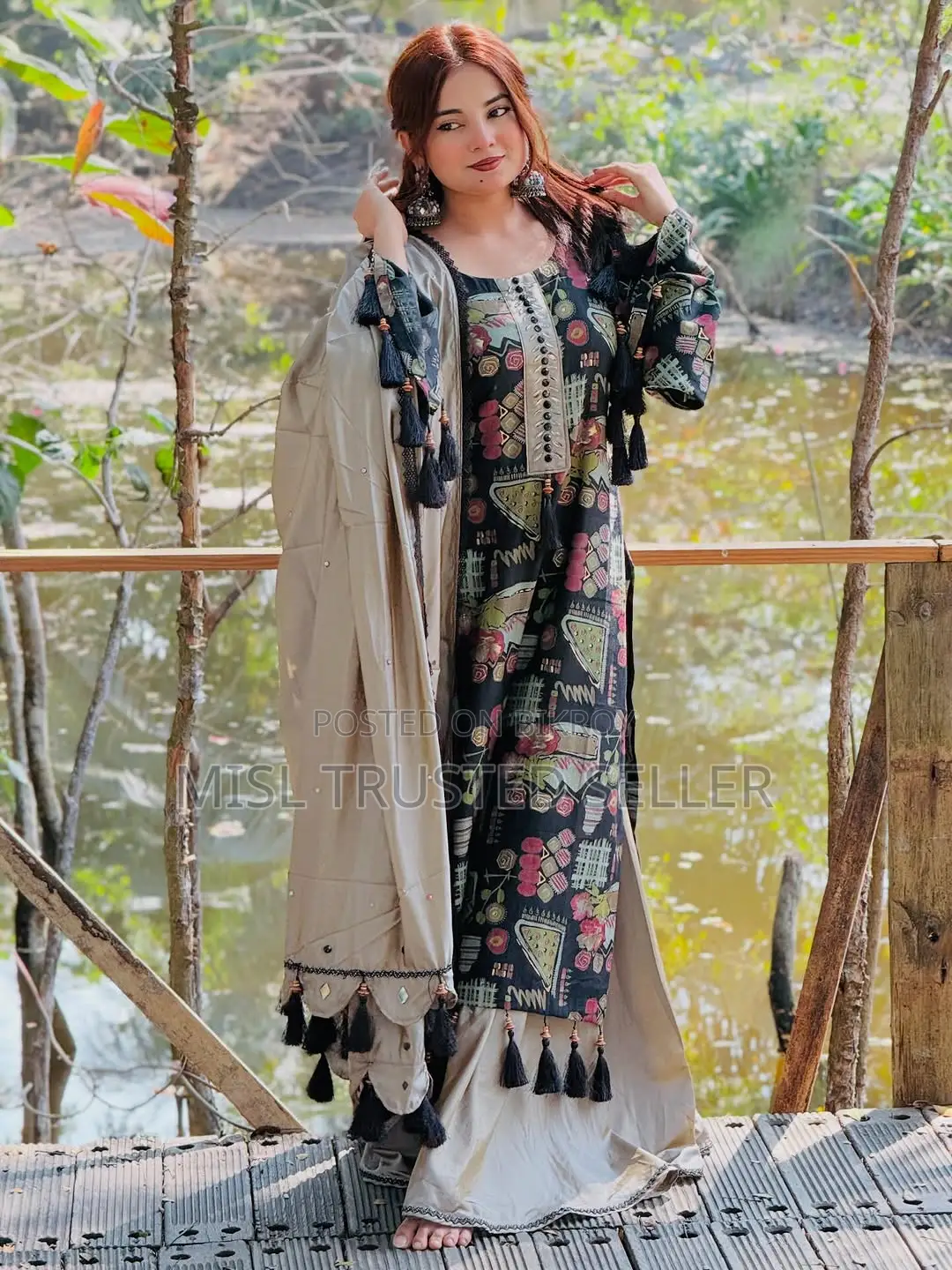 Eid Mega Sale Premium Digital Print Three Piece