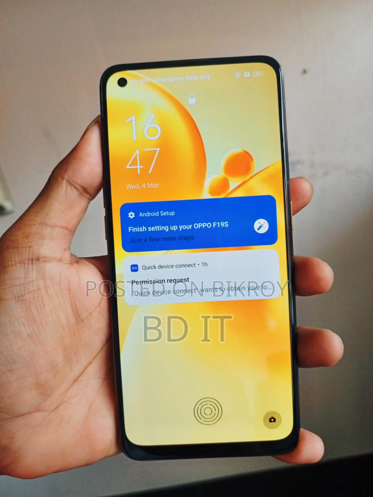 OPPO F19s 6/128 সেরা অফার (Used)