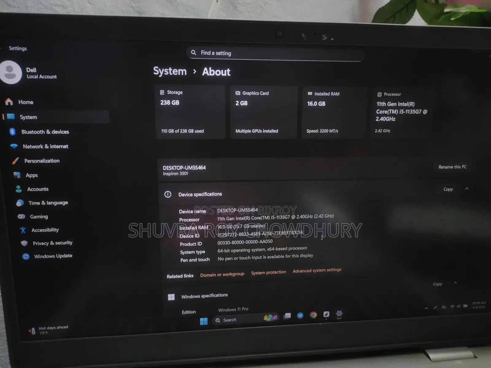 Laptop for Sale