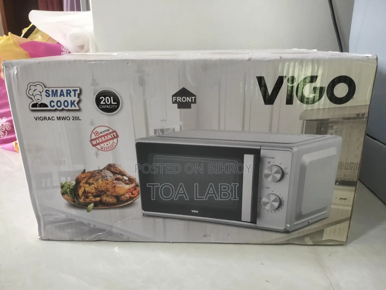 New Vigo Microwave Oven Fully Sealed