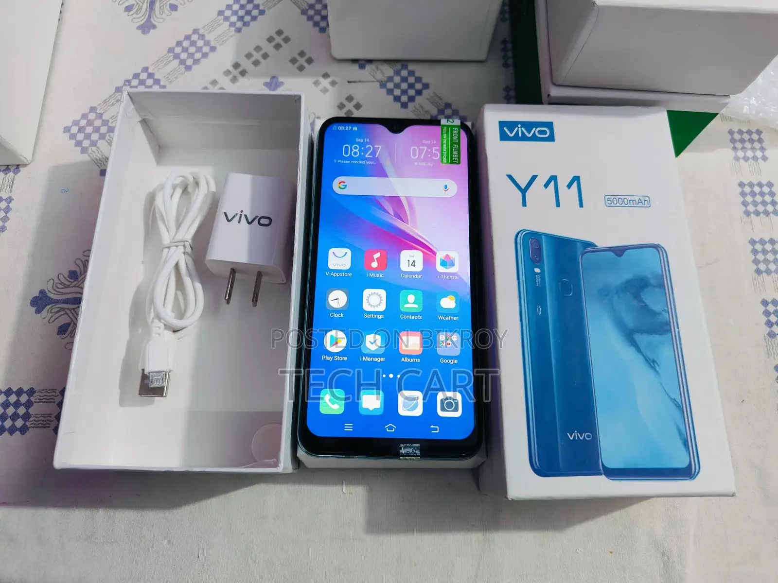 Vivo Y11 with Warranty 6/128 (Used)