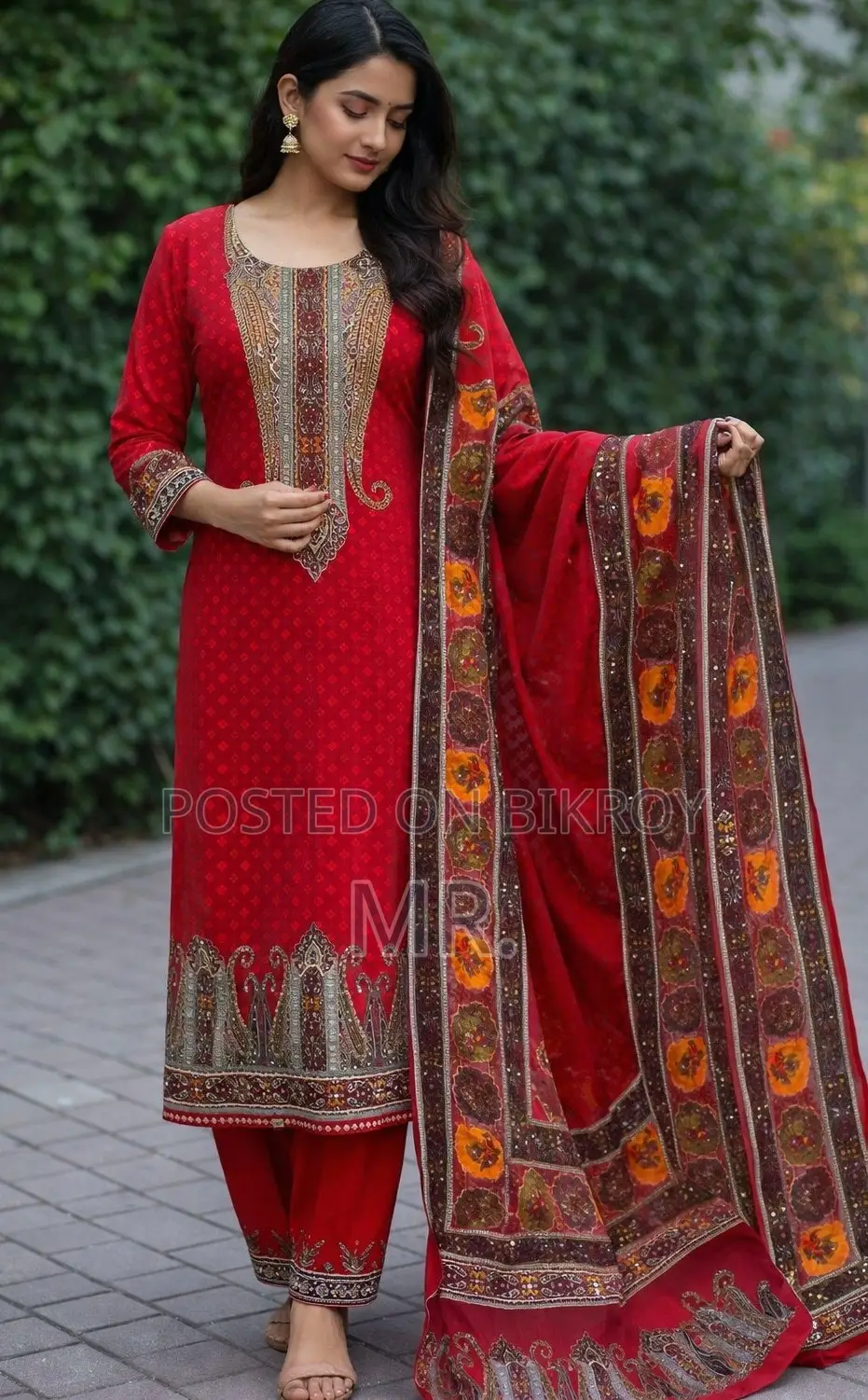 Lahuri Rigging Unstitched 3 Piece Dress