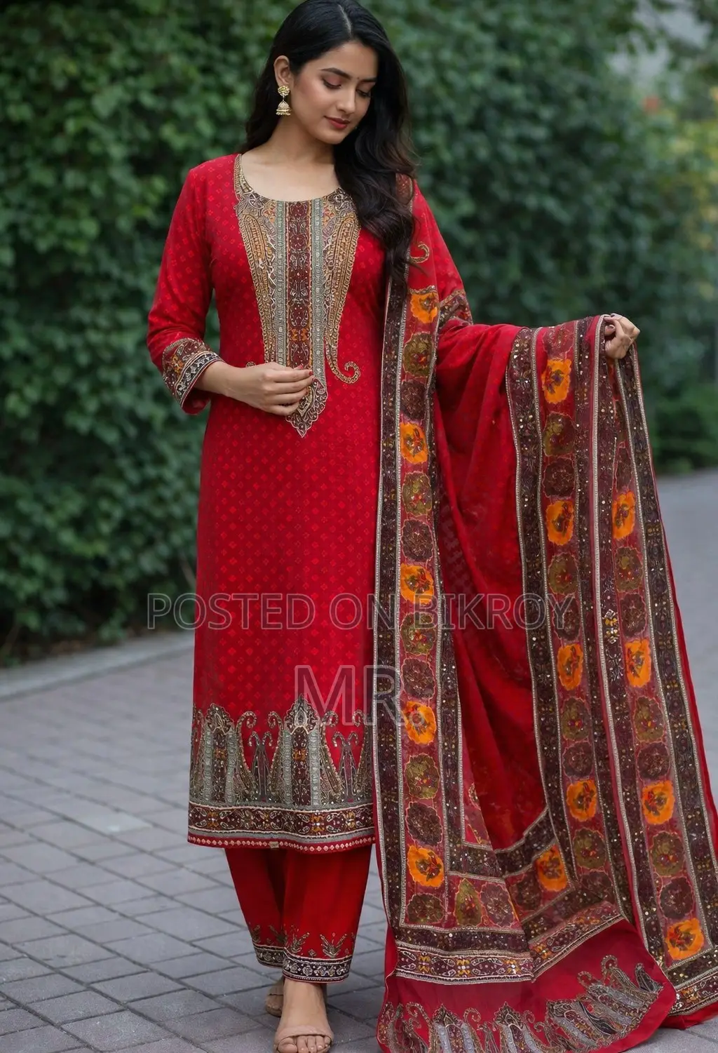 Lahuri Rigging Unstitched 3 Piece Dress