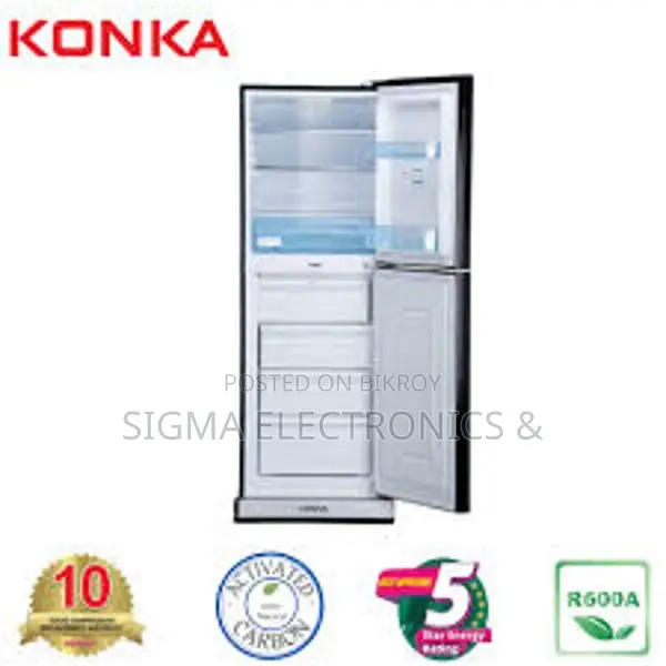 Konka Refrigerator 2-door, Bottom Freezer (230 Ltr)