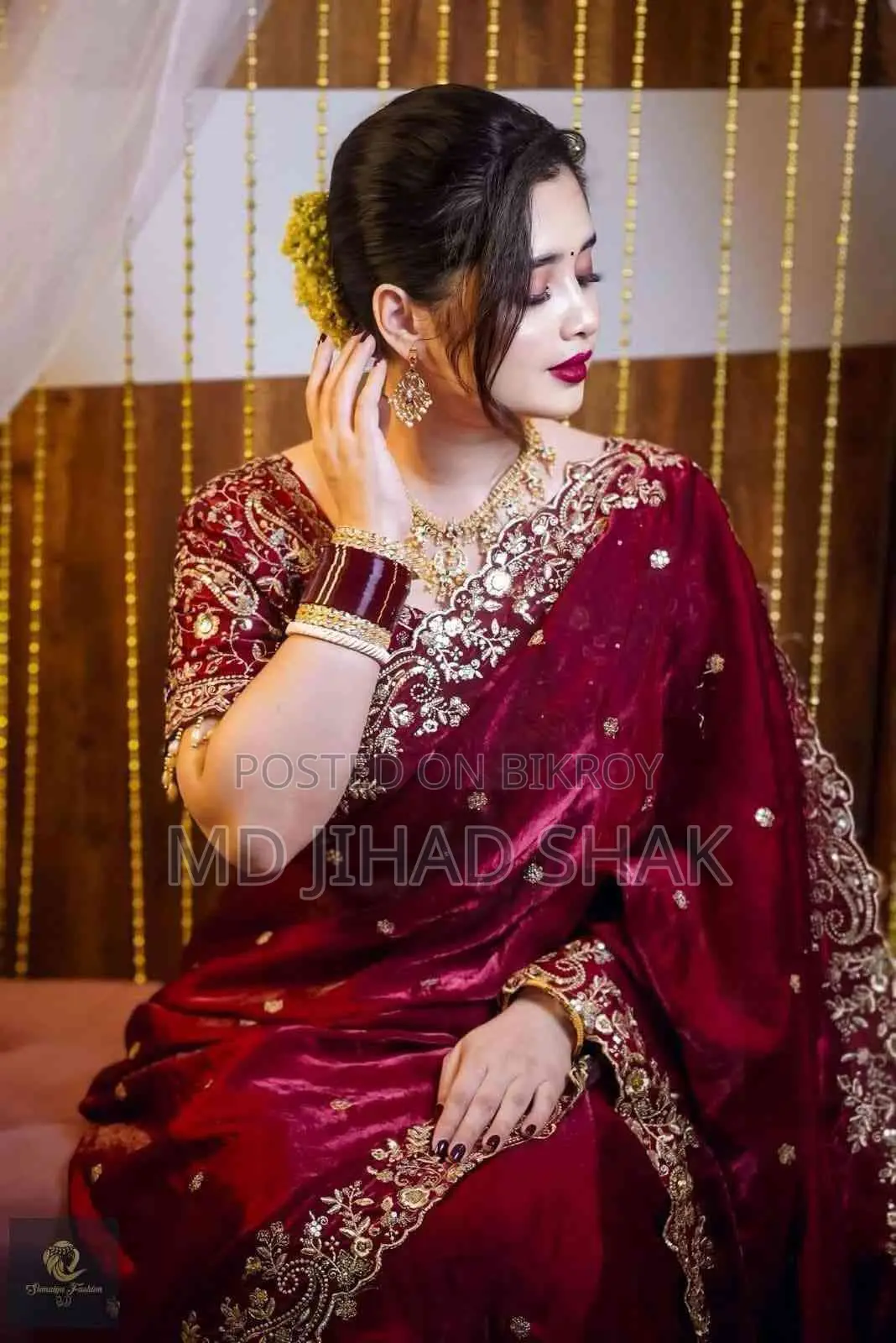 Viral Saree with Blouse Piece ️🥻