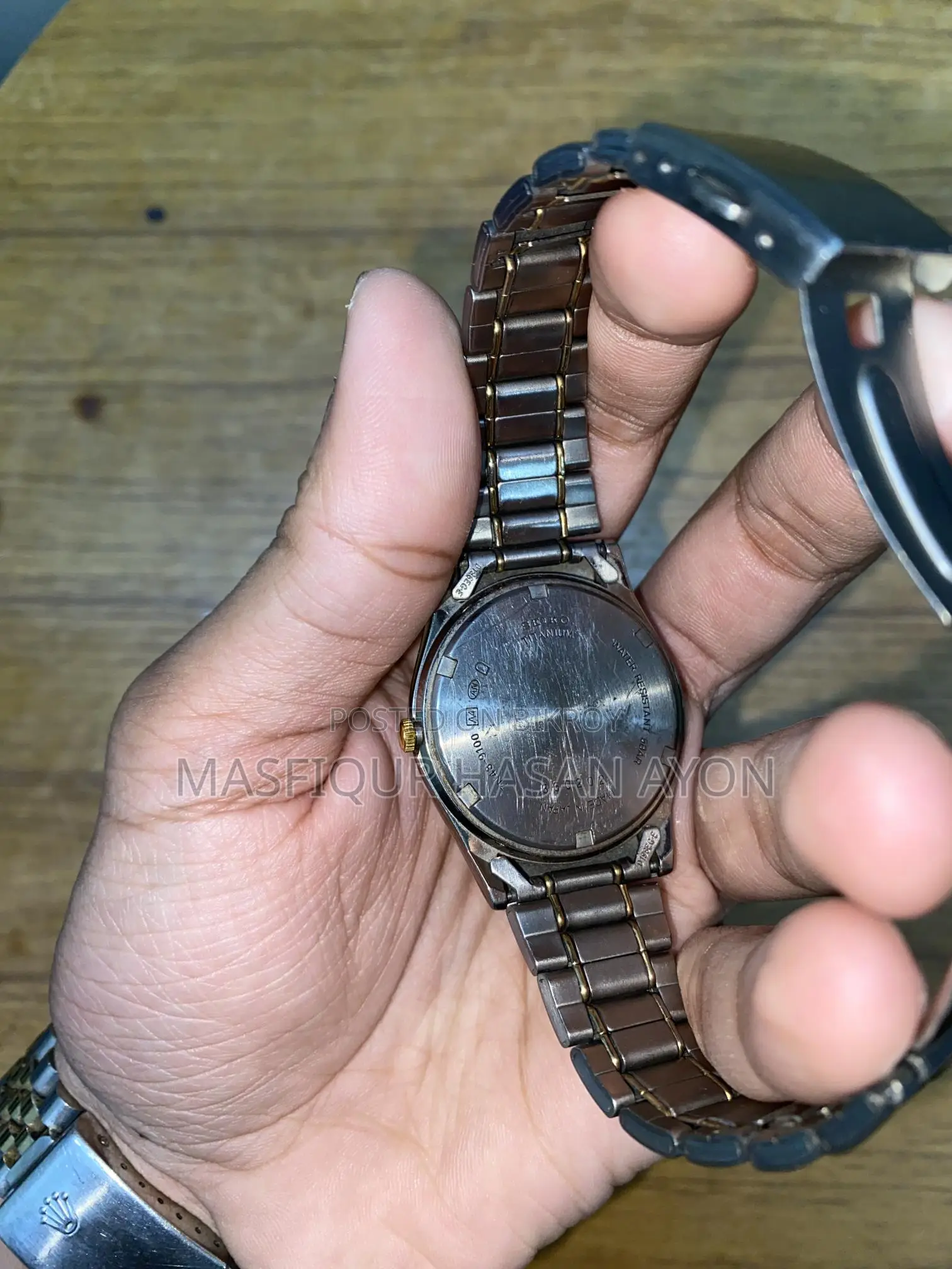 Seiko Titanium Vintage