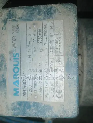 Marquis Motor with 3-inch Delivery Section, Like New