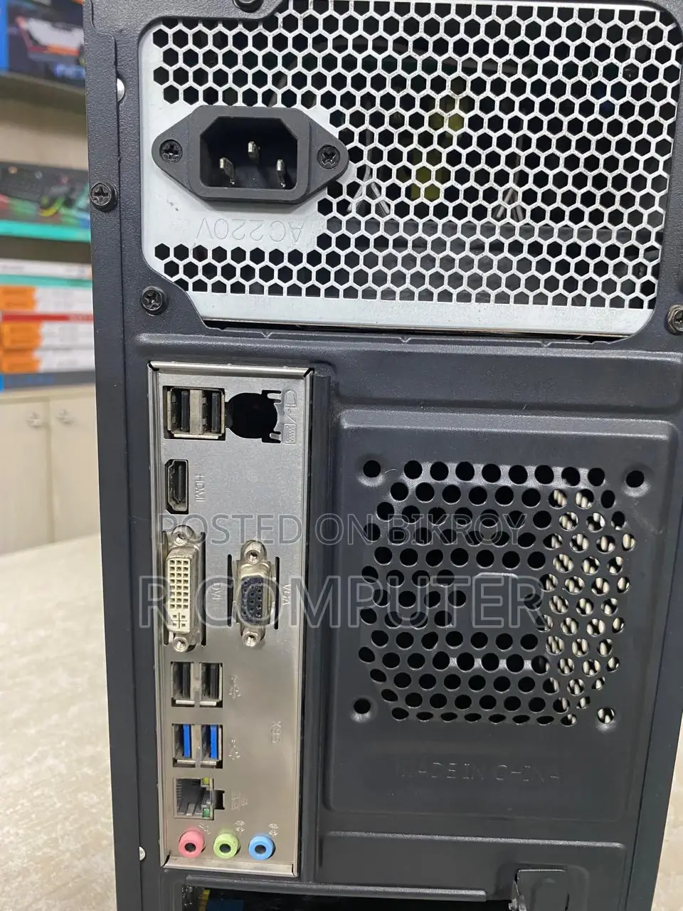 Core i3 4th Gen_Desktop PC | 8GB RAM 120GB SSD + 500GB HDD HDMI