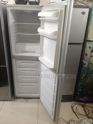 14 CFT Red Color Glazed Door Fridge for Sale