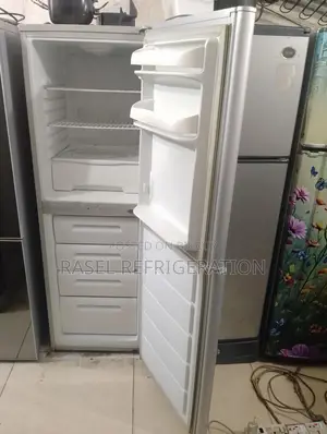 14 CFT Red Color Glazed Door Fridge for Sale