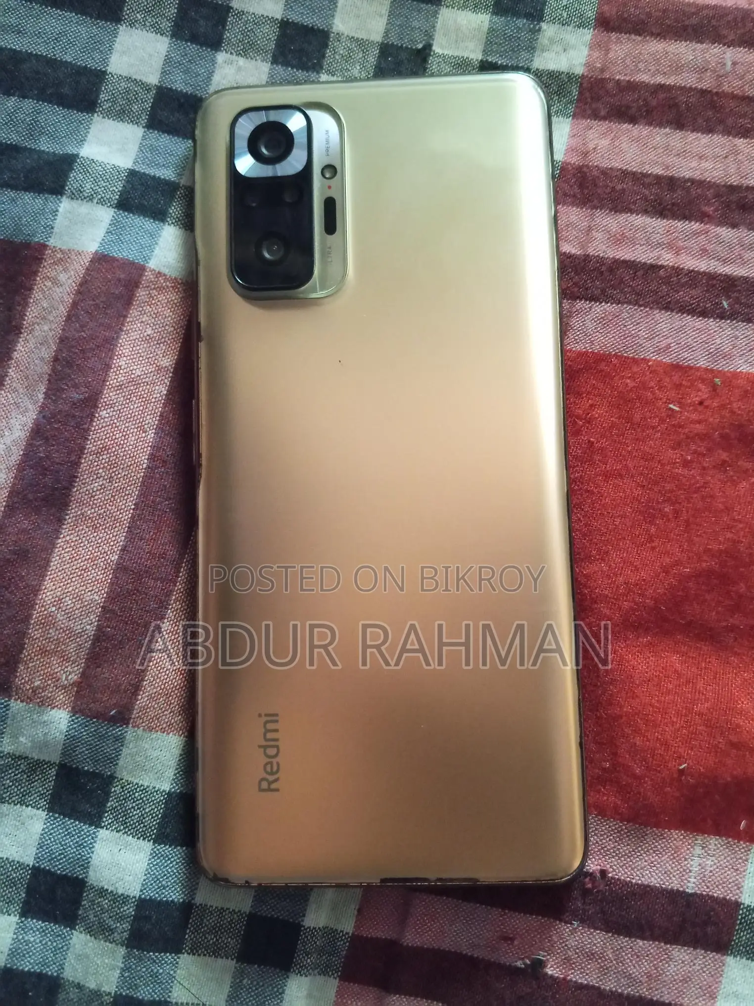 Xiaomi Redmi Note 10 Pro Max 2022 (Used)