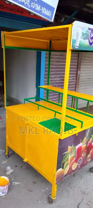 Full Steel Food Cart