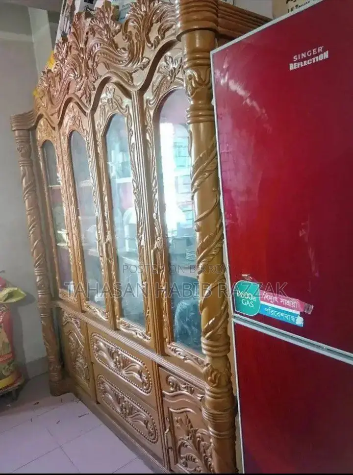 সেগুন কাঠের ওয়াল কেবিনেট