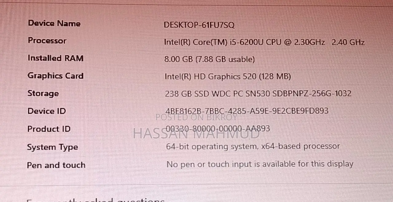 HP Laptop