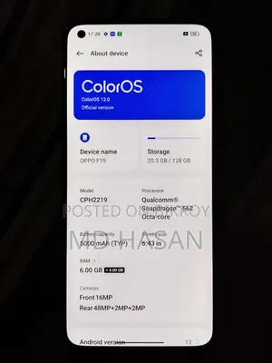 OPPO F19 (6/128) (Used)