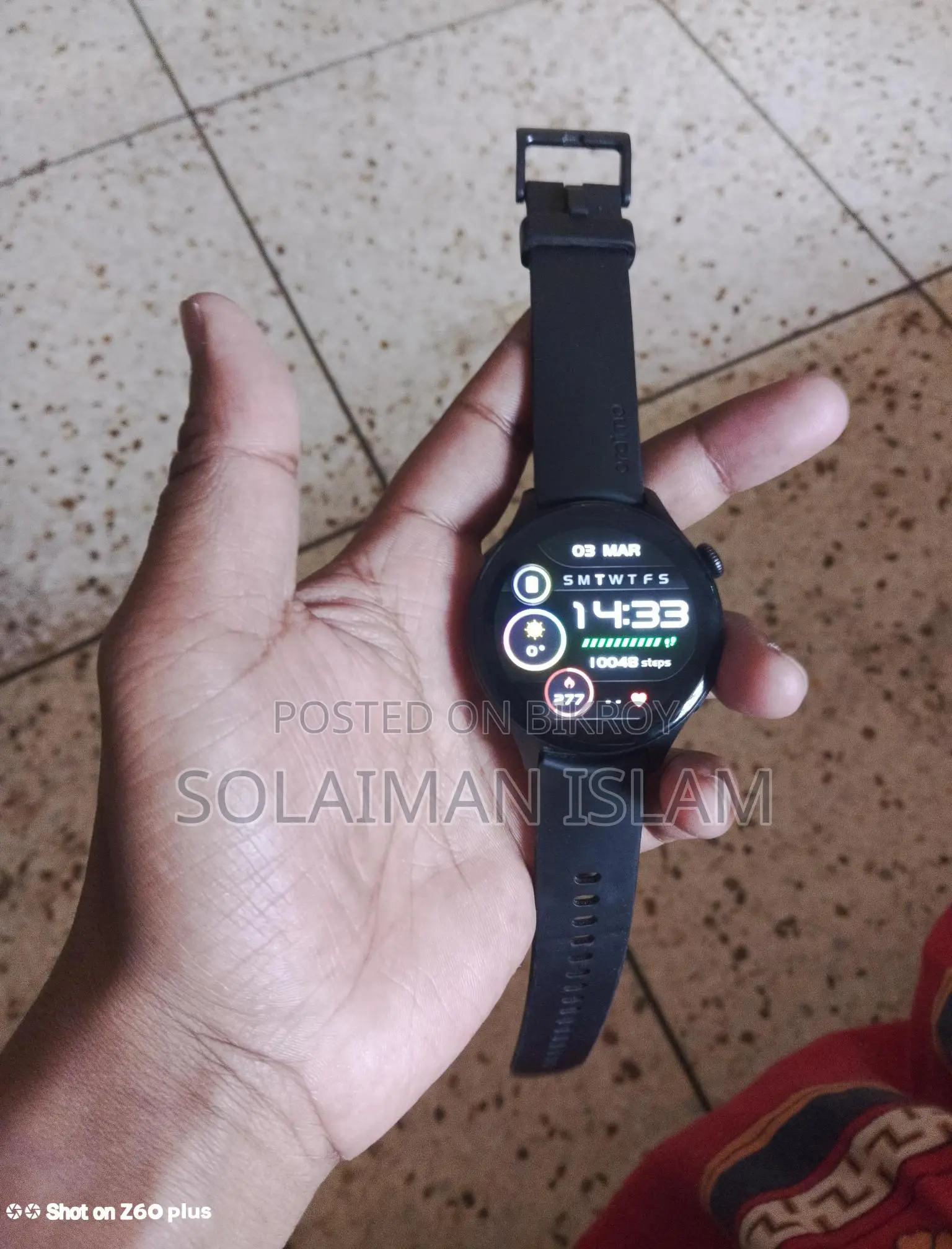 Oraimo Smartwatch Er 1.43"