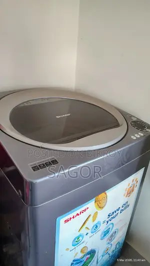 Sharp ES-S105DS 10.5kg Fully Automatic Washing Machine