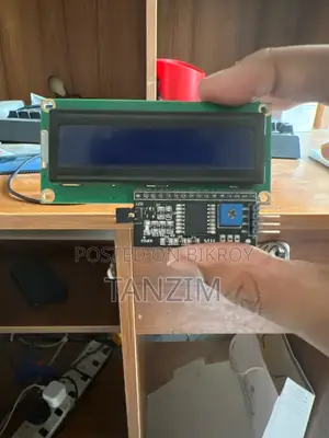 Lcd Display Module with An I2c Interface Adapter.