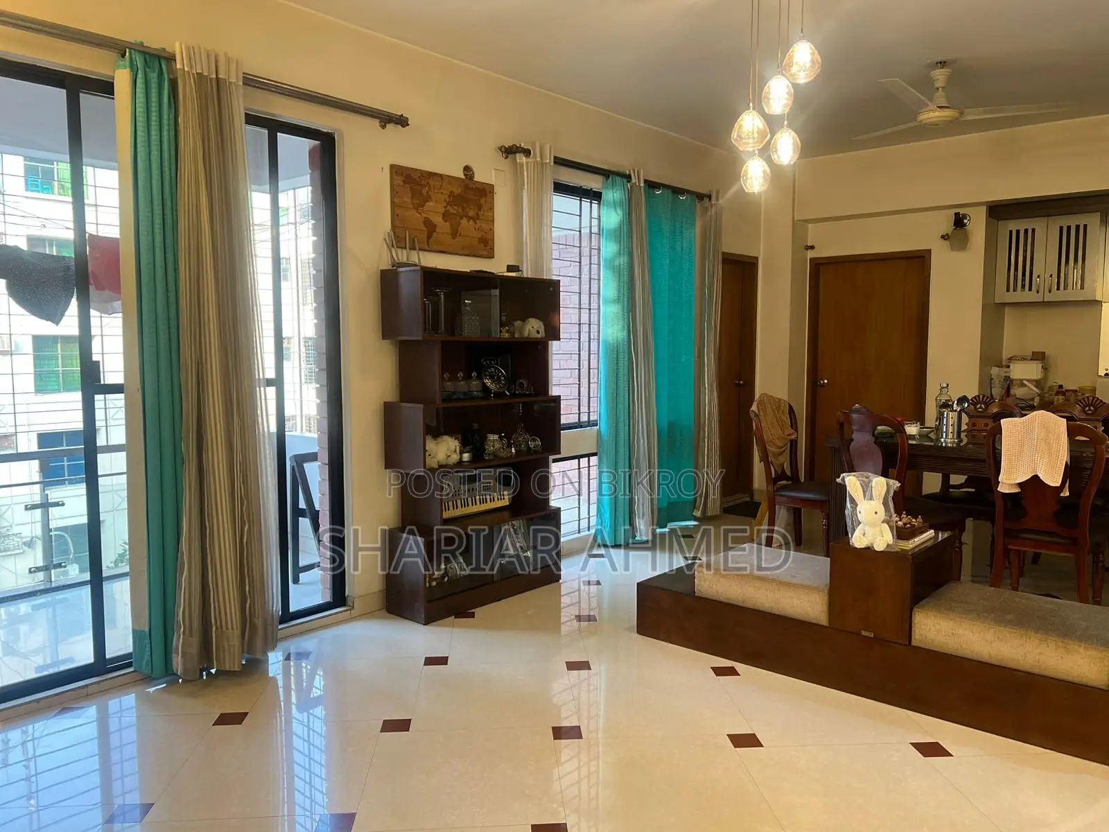 2750 Sqft 3 Bed Gorgeous Full-Furnished Apartment For Rent in Gulshan 1
