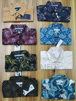 প্রিন্ট হাফহাতা শার্ট