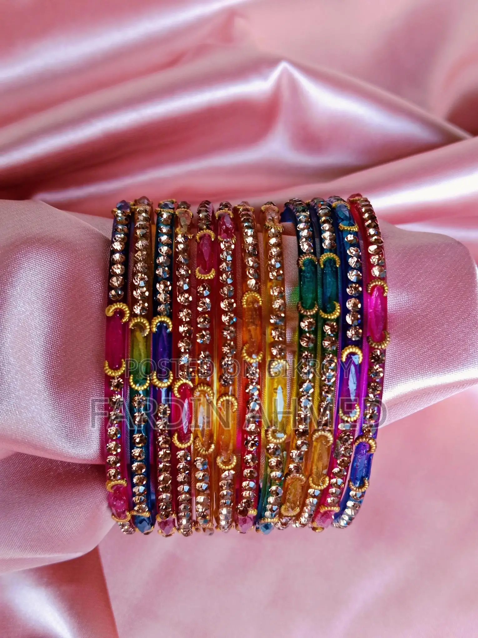 Raindrop Glass Bangles at Cheap Price
