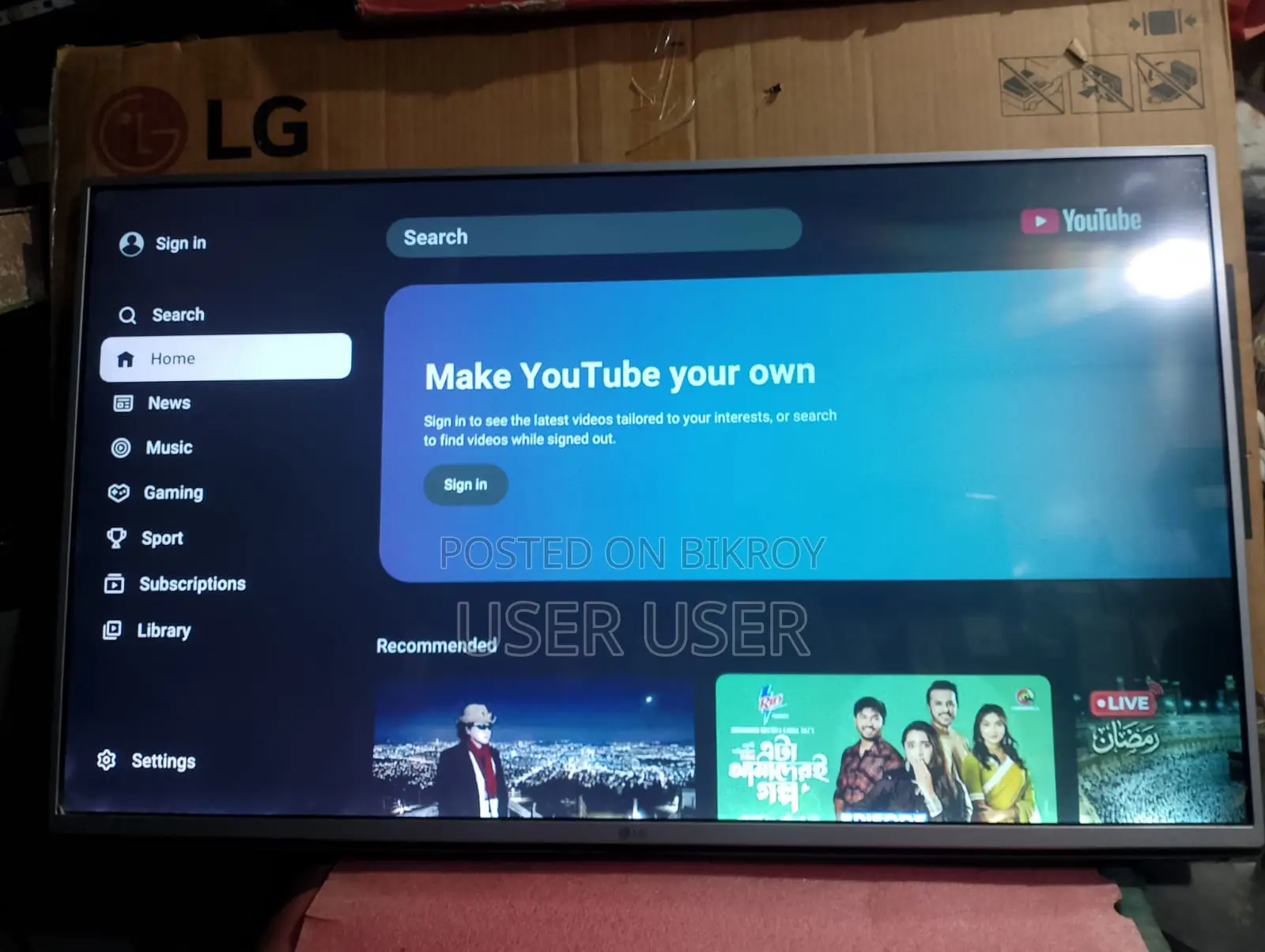 LG Smart TV Size: 43 sale