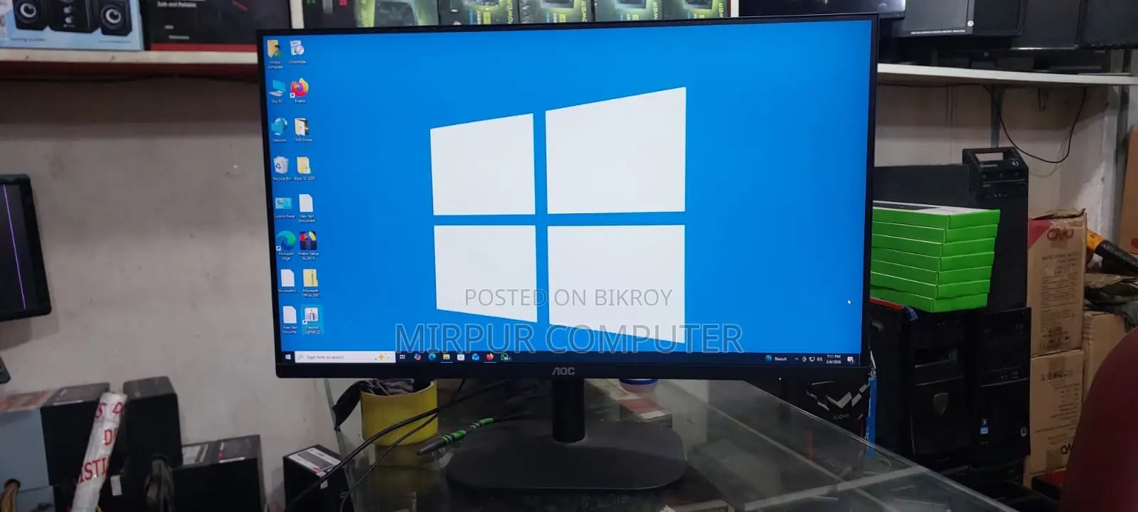 AOC 27" LED Monitor - Brand New Condition